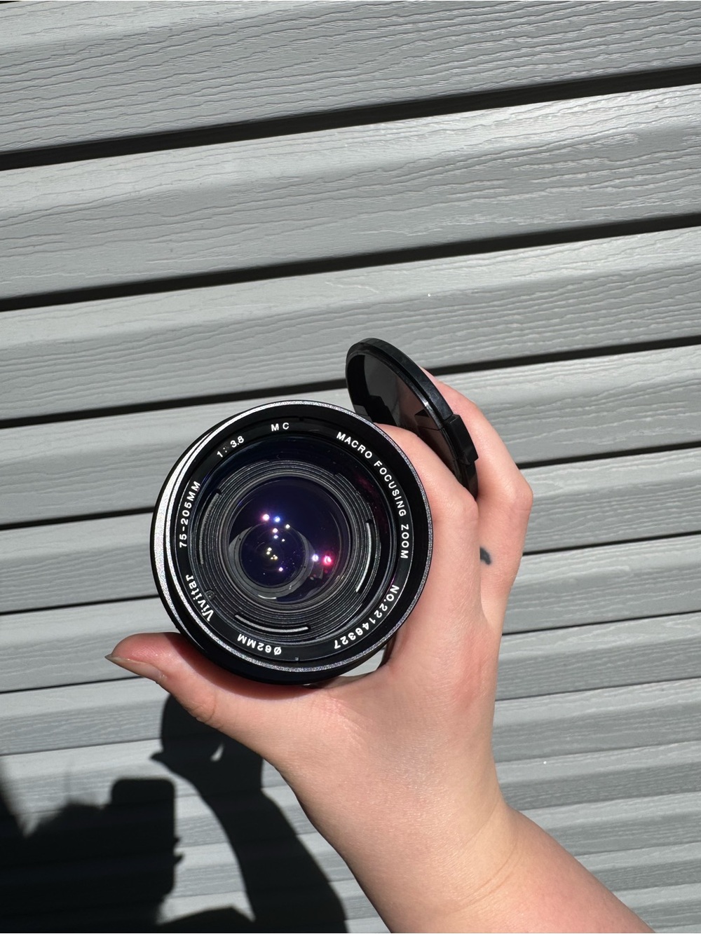 Vivitar 75-205mm Macro Focusing Zoom Lens - Black